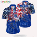 NCAA Memphis Tigers 4th Of July Happy Independence Day Hawaii Shirt