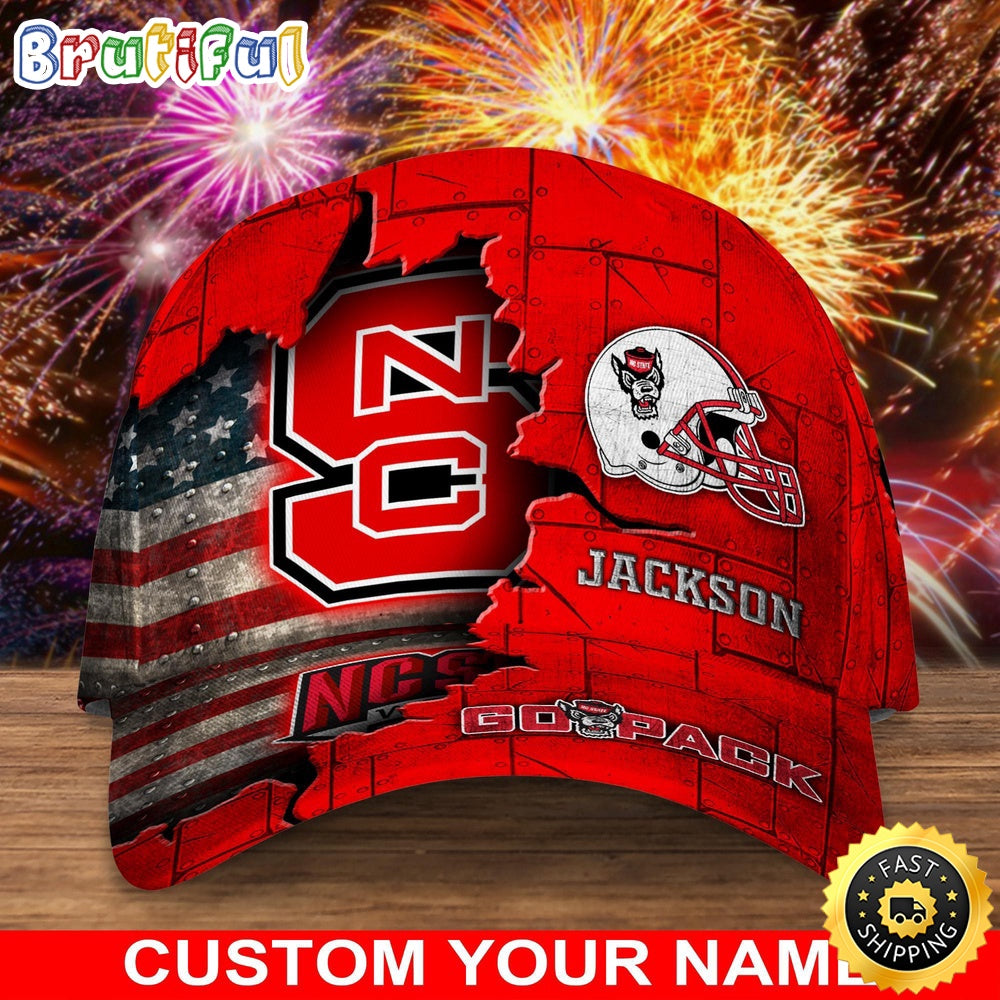 NCAA NC State Wolfpack Baseball Cap Custom Cap Go Sports Teams