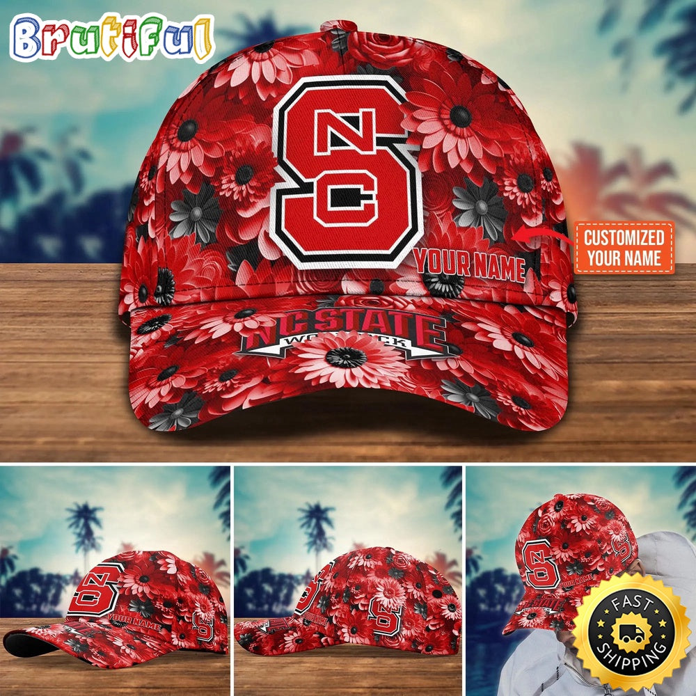 NCAA NC State Wolfpack Baseball Cap Customized Cap Hot Trending