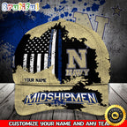 NCAA Navy Midshipmen Baseball Cap Your Name Custom Baseball Cap