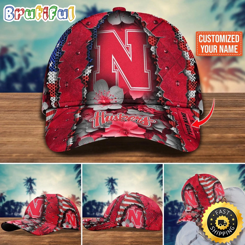 NCAA Nebraska Cornhuskers Baseball Cap Custom Cap For Fans
