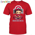NCAA Ohio State T-Shirt Betty Boop Football Tshirt