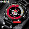 NCAA Ohio State Buckeyes Black Fashion Watch For Fans
