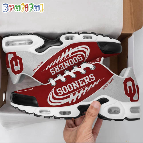 NCAA Oklahoma Sooners Sport Team Custom Air Max Plus Shoes