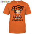 NCAA Oklahoma State T-Shirt Betty Boop Football Tshirt
