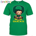 NCAA Oregon T-Shirt Betty Boop Football Tshirt