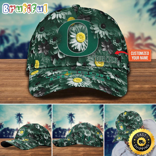 NCAA Oregon Ducks Baseball Cap Customized Cap Hot Trending