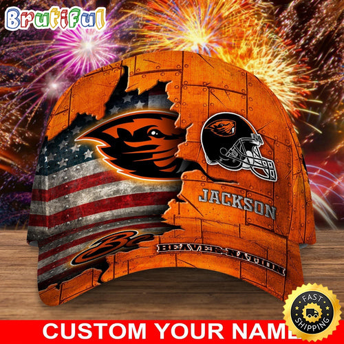 NCAA Oregon State Beavers Baseball Cap Custom Cap Go Sports Teams