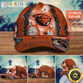NCAA Oregon State Beavers Baseball Cap Flag Flower Custom Name Cap