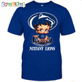 NCAA Penn State T-Shirt Betty Boop Football Tshirt