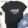 NCAA TCU Horned Frogs 2024 Rifle National Champions T Shirt