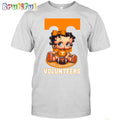 NCAA Tennessee T-Shirt Betty Boop Football Tshirt