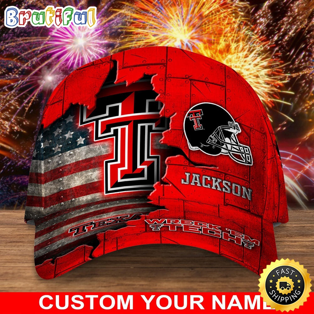 NCAA Texas Tech Red Raiders Baseball Cap Custom Cap Go Sports Teams
