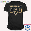 NCAA Vanderbilt Commodores Dad Football T Shirt
