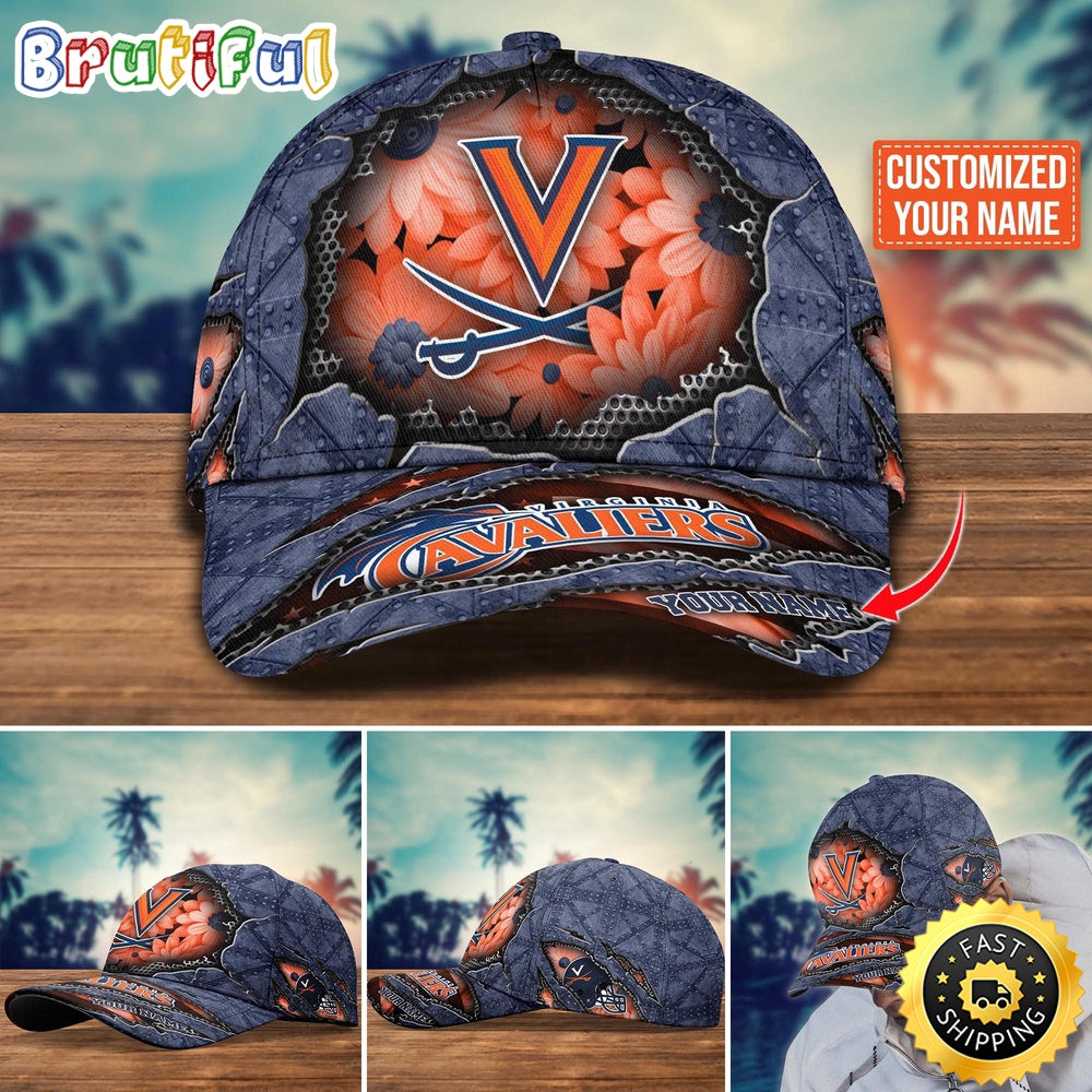 NCAA Virginia Cavaliers Baseball Cap Custom Cap Trending