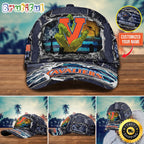 NCAA Virginia Cavaliers Baseball Cap Halloween Custom Name Cap