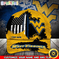 NCAA West Virginia Mountaineers Baseball Cap Your Name Custom Baseball Cap