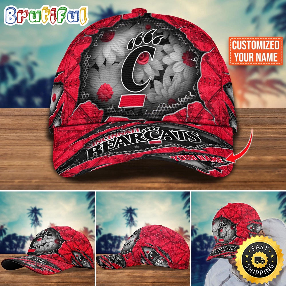 NCAA Cincinnati Bearcats Baseball Cap Custom Cap Trending