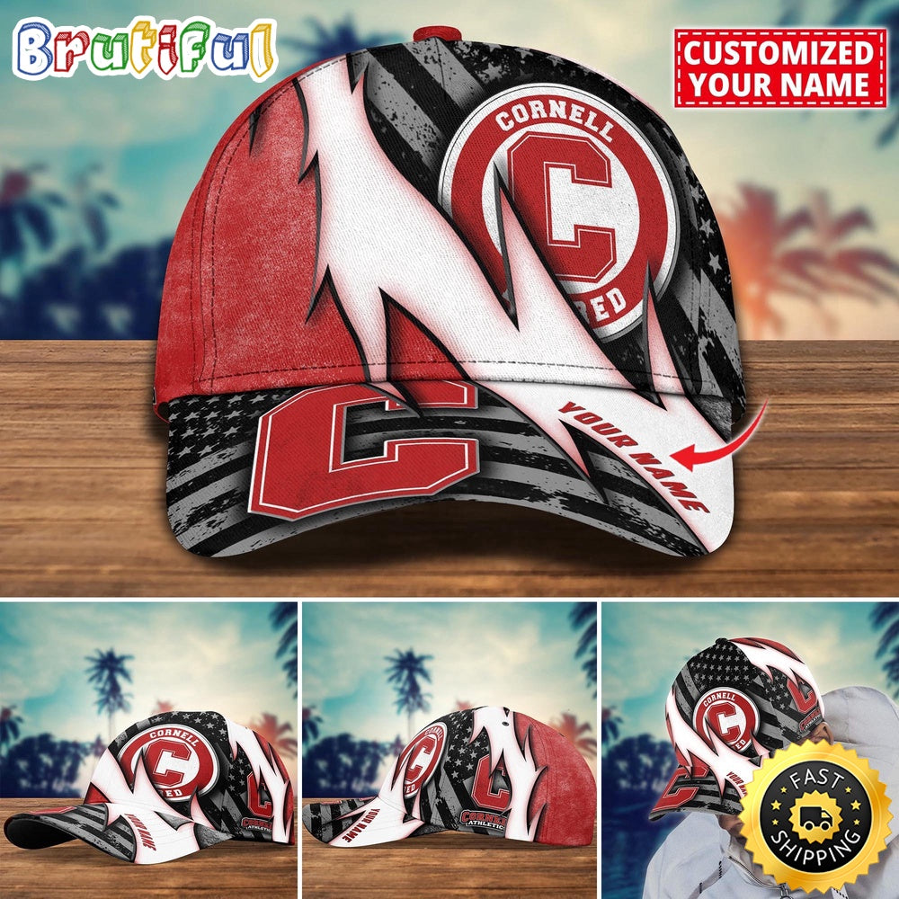 NCAA Cornell Big Red Baseball Cap Custom Cap For Sport Fans