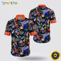 NCAA Florida Gators Flower Hawaii Shirt Summer Vibes For FootBall Fans