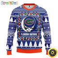NCAA Florida Gators Ugly Christmas Sweater The Intelligence Of The Skull Unisex Sweater