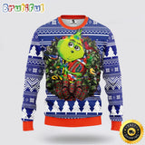 NCAA Florida Gators Ugly Sweater Grinch Hug Ugly Christmas Sweater