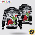NCAA Los Angeles Kings Ugly Sweater Grinch Funny Christmas Football Sweater