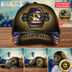 NCAA Missouri Tigers Baseball Cap Best Trending Custom Name Cap