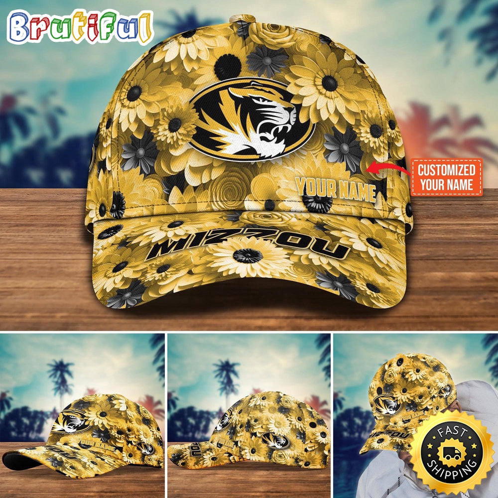 NCAA Missouri Tigers Baseball Cap Customized Cap Hot Trending