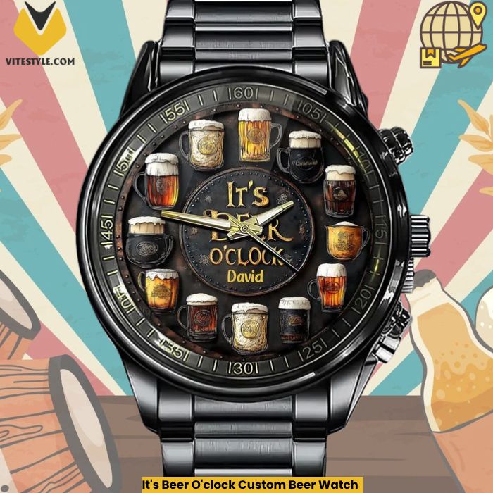 It’s Beer O’clock Custom Beer Watch
