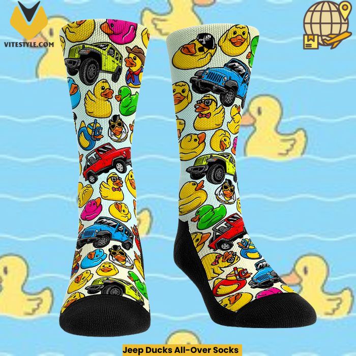 Jeep Ducks All-Over Socks