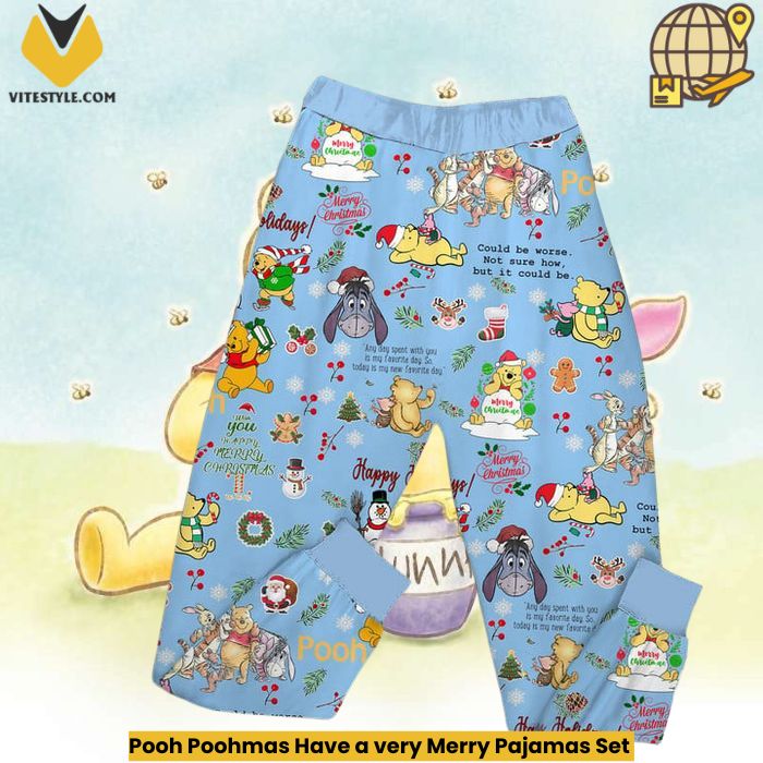 Pooh Poohmas Have a very Merry Pajamas Set