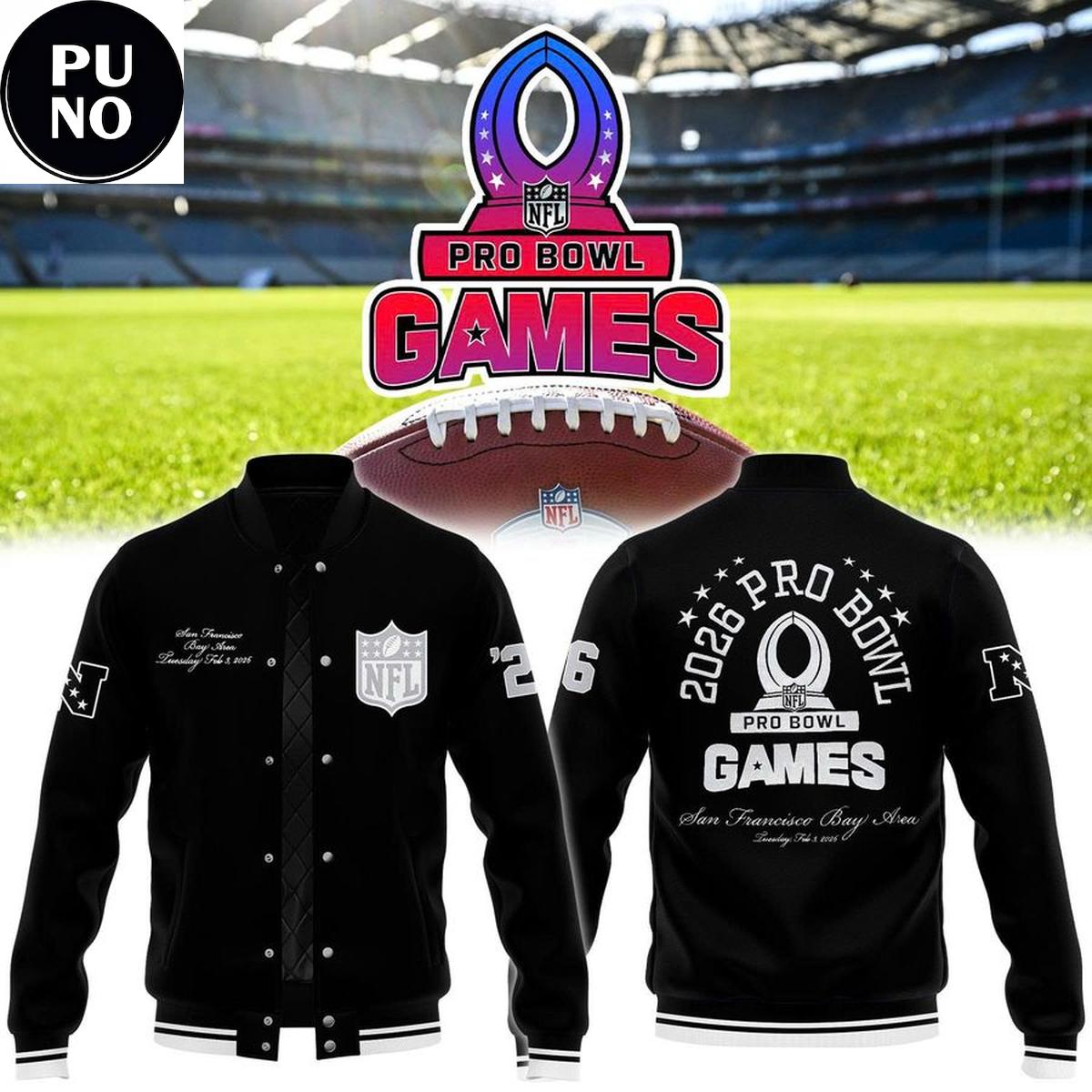 NFL 2026 Pro Bowl Games NFC Baseball Jacket