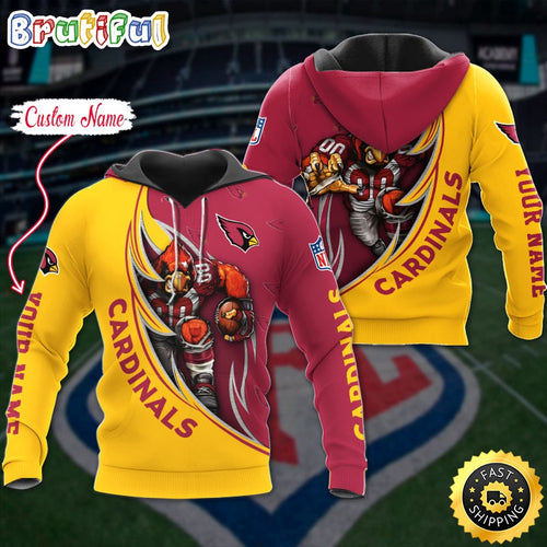 NFL Arizona Cardinals Hoodie Damn Right Sport Hoodie