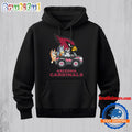NFL Arizona Cardinals Special Bluey Bingo And Muffin In The Car Hoodie, Football Bluey 2D Shirt