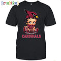 NFL Arizona Cardinals T-Shirt Betty Boop Football Tshirt