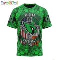 NFL Arizona Cardinals T-Shirt Special Design 3D T-Shirt St Patrick Day