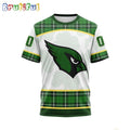 NFL Arizona Cardinals T-Shirt Special Design For St Patrick Day