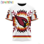NFL Arizona Cardinals T-Shirt Special Design With Native Pattern
