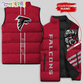 NFL Atlanta Falcons Damn Right Sleeveless Down Jacket