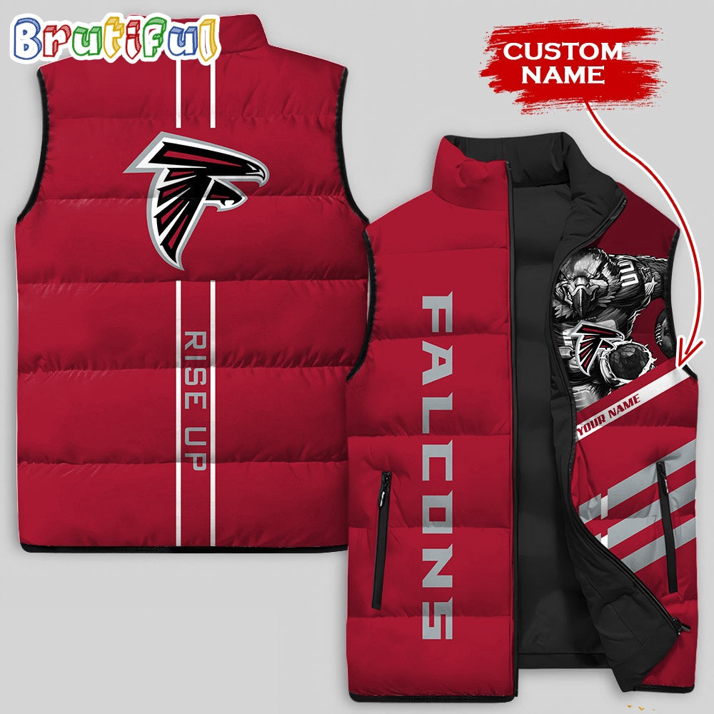 NFL Atlanta Falcons Damn Right Sleeveless Down Jacket