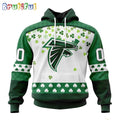 NFL Atlanta Falcons Hoodie Special Design For St Patrick Day
