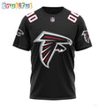 NFL Atlanta Falcons T-Shirt 2024 Personalized Name And Number Unisex T-Shirt