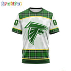 NFL Atlanta Falcons T-Shirt Special Design For St Patrick Day