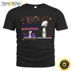NFL Atlanta Falcons T Shirt Super Bowl LVIII 2024 Las Vegas Champions Unisex Tshirt