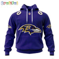 NFL Baltimore Ravens Hoodie 2024 Personalized Name And Number Unisex Hoodie