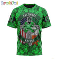 NFL Baltimore Ravens T-Shirt Special Design 3D T-Shirt St Patrick Day