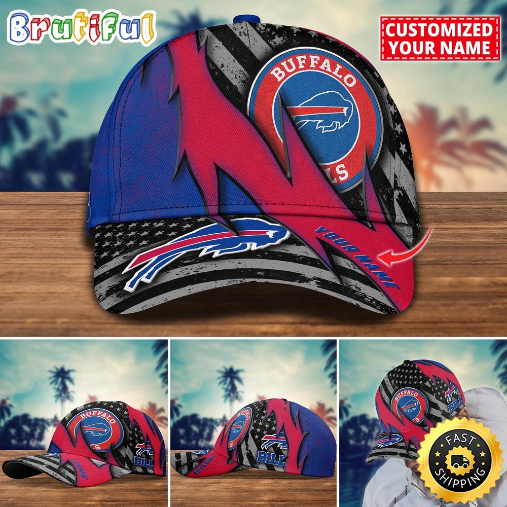 NFL Buffalo Bills Baseball Cap Custom Football Hat For Fans