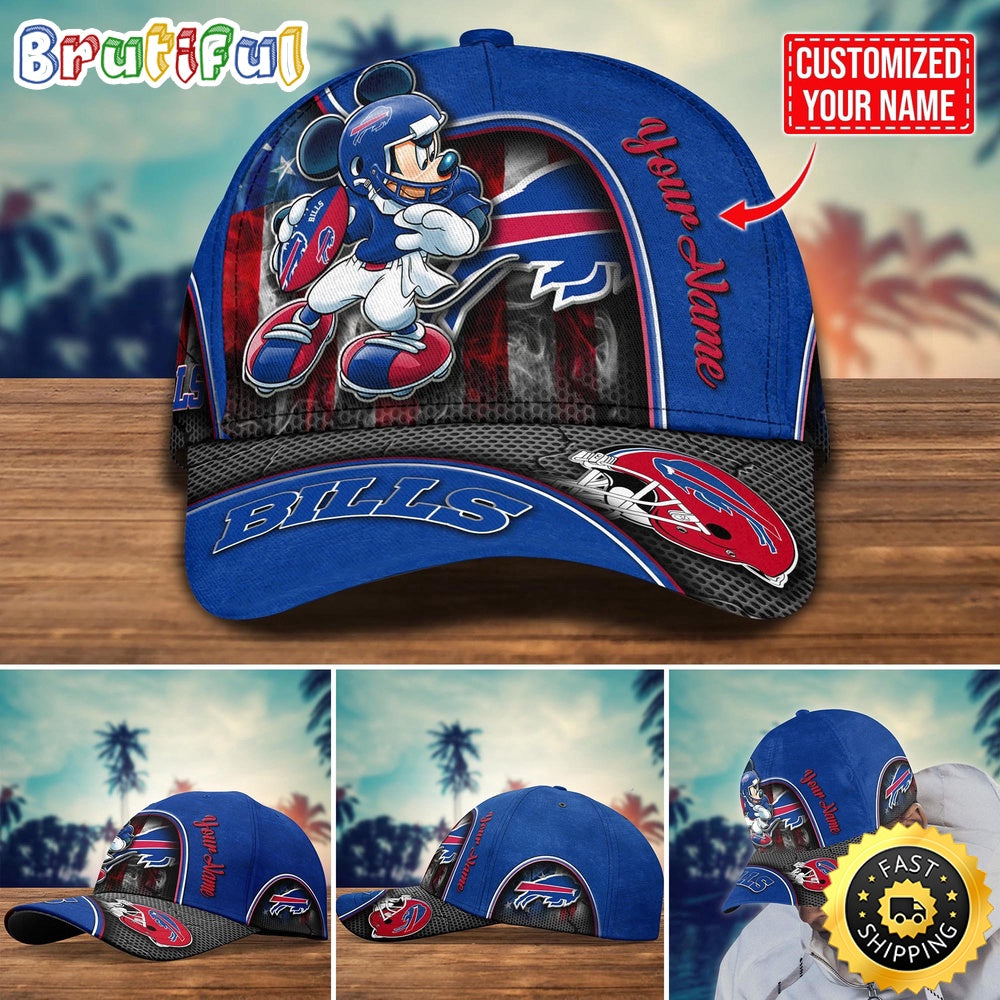NFL Buffalo Bills Baseball Cap Mickey Cap Trending Custom Cap