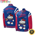 NFL Buffalo Bills Baseball Jacket Hello Kitty Personalized Baseball Jacket
